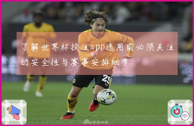 了解世界杯投注app选用前必须关注的安全性与赛事安排细节
