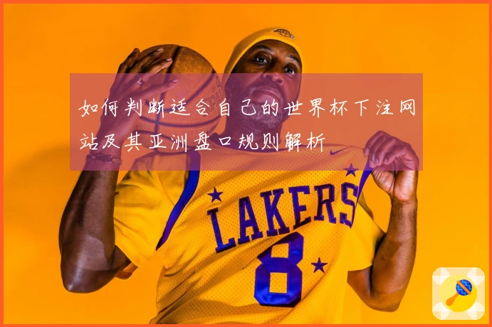 如何判断适合自己的世界杯下注网站及其亚洲盘口规则解析