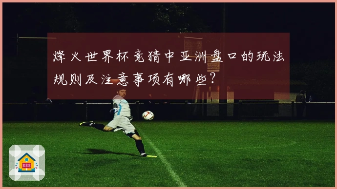 烽火世界杯竞猜中亚洲盘口的玩法规则及注意事项有哪些？