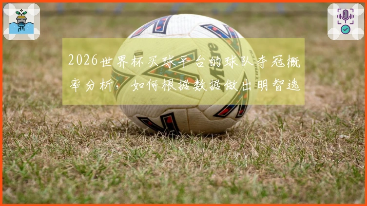 2026世界杯买球平台的球队夺冠概率分析，如何根据数据做出明智选择